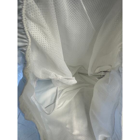 L.L. Bean Women’s White Supplex Nylon Shorts Size Small Regular Drawstring Lined - Picture 7 of 10